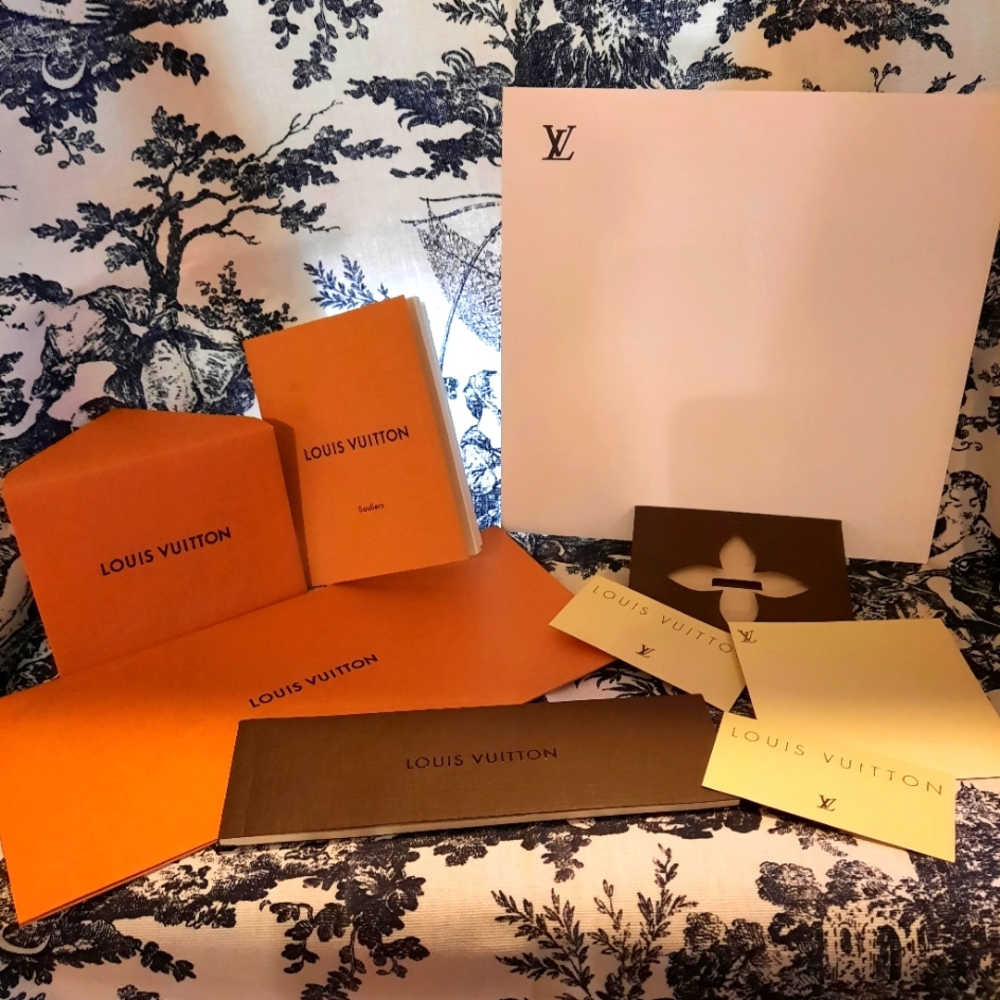 Louis Vuitton promotional paper collection.